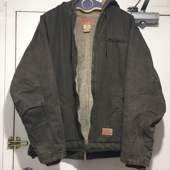 VINTAGE CE SCHMIDT WORKWEAR HOODIE JACKETS SIZE XL - Picture 2 of 3